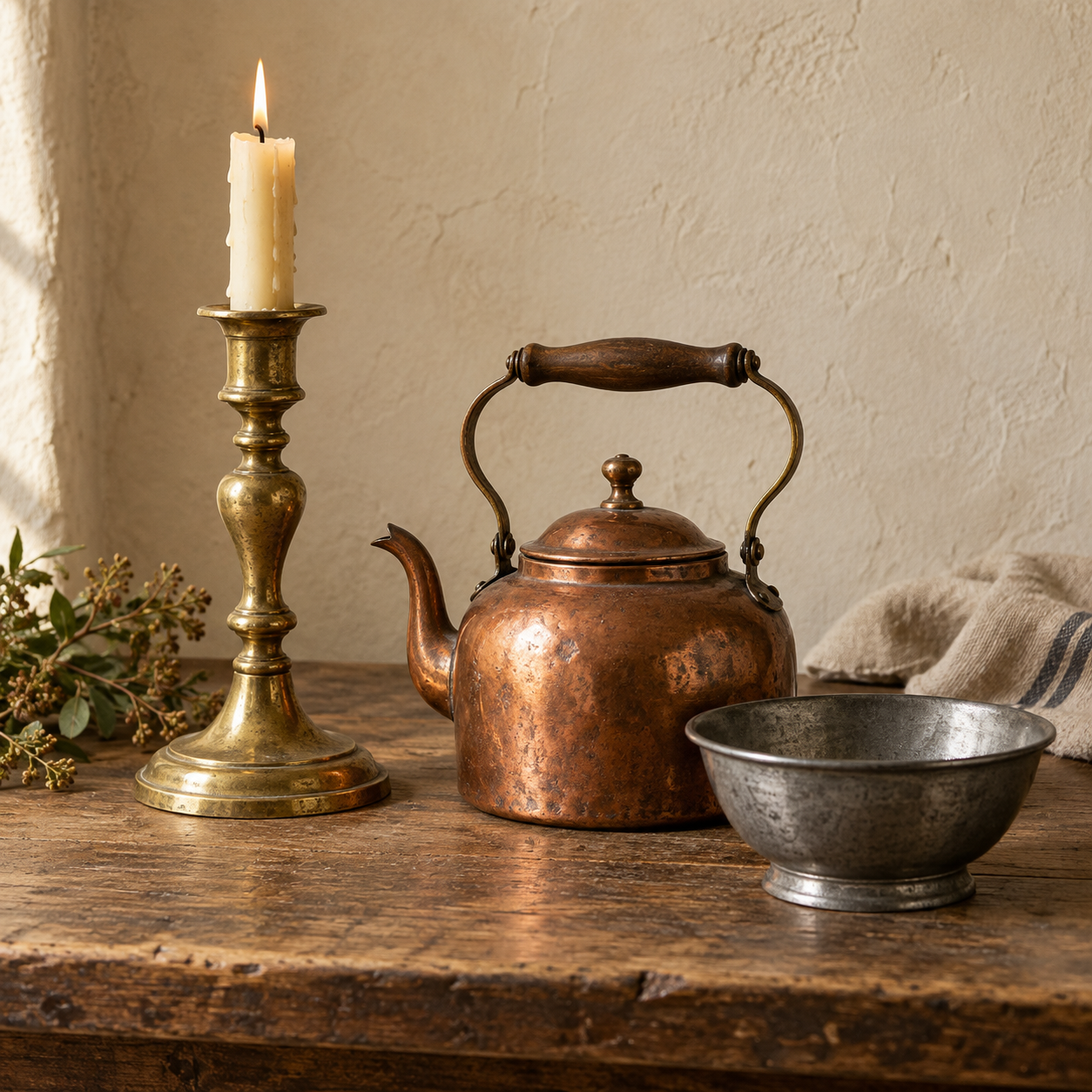 Vintage Brass, Copper & Metalware | Needlework Farmhouse
