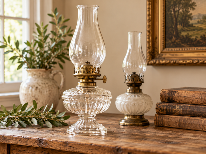 Antique Oil & Kerosene Lamps: Identification, Dating, Safety & Decorating