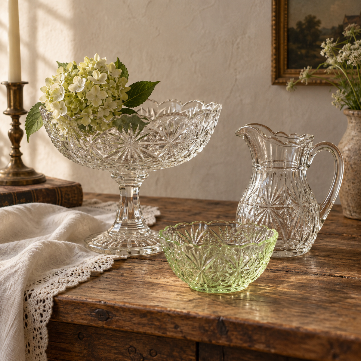Vintage Glassware & Antique Glass
