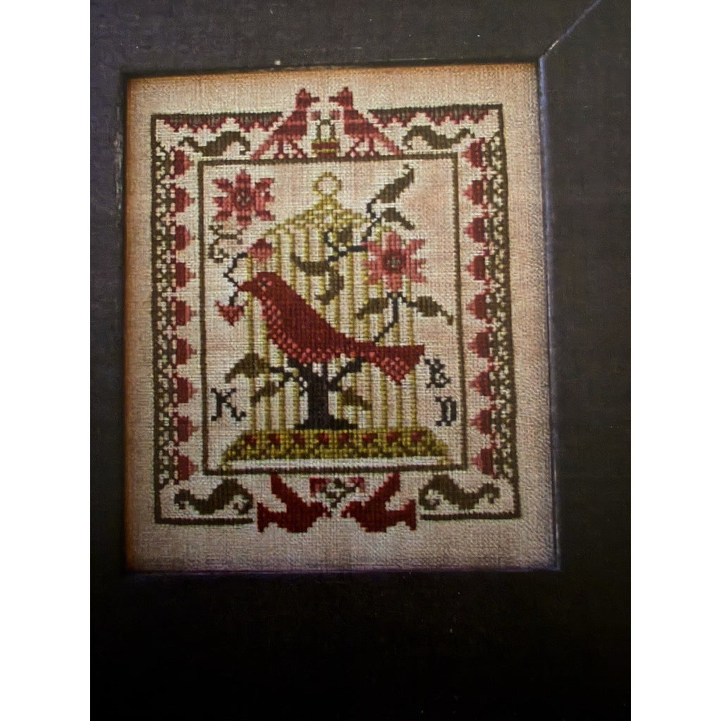 Carriage House Samplings The Gilded Cage Cross Stitch Pattern Kathy Barrick
