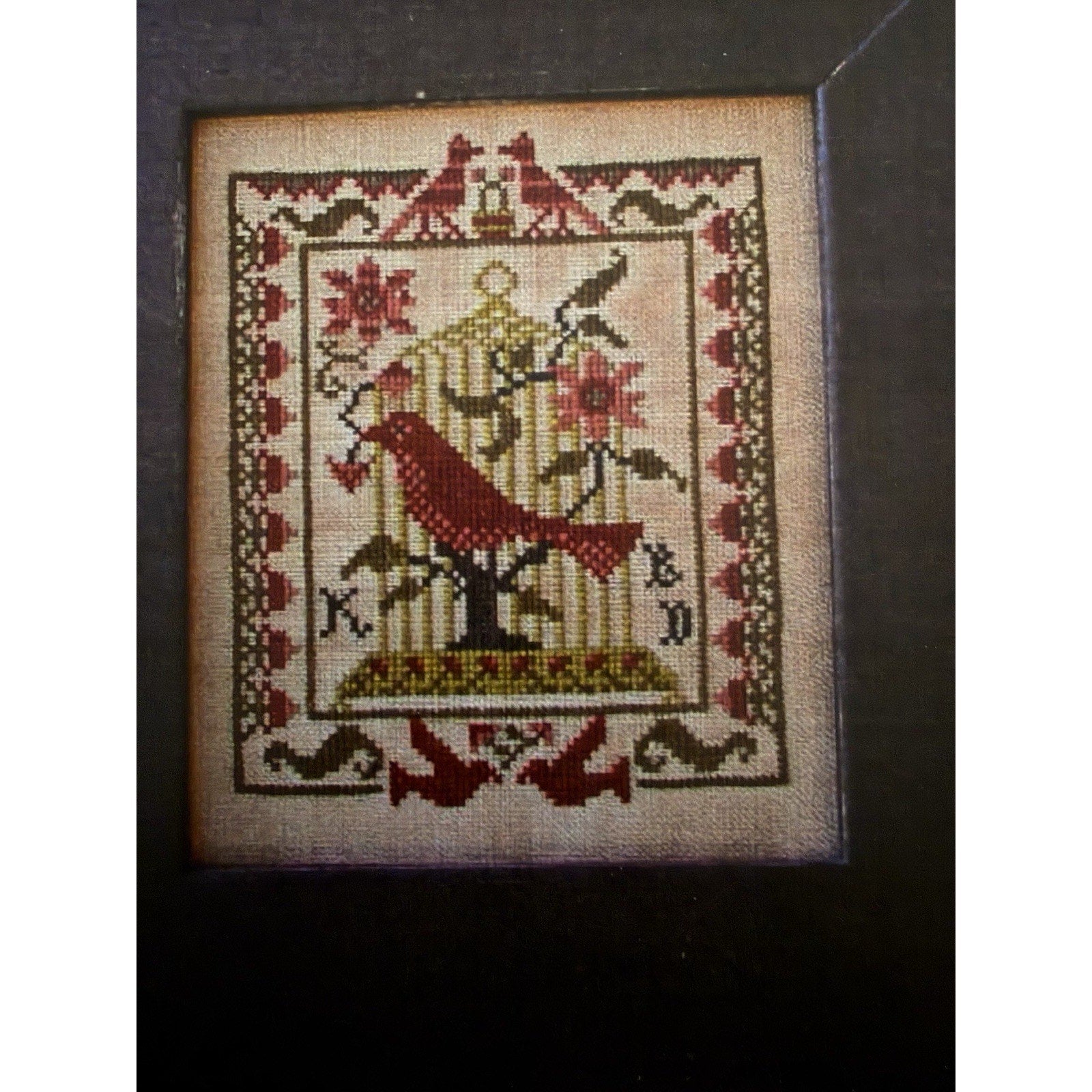 Carriage House Samplings The Gilded Cage Cross Stitch Pattern Kathy Barrick