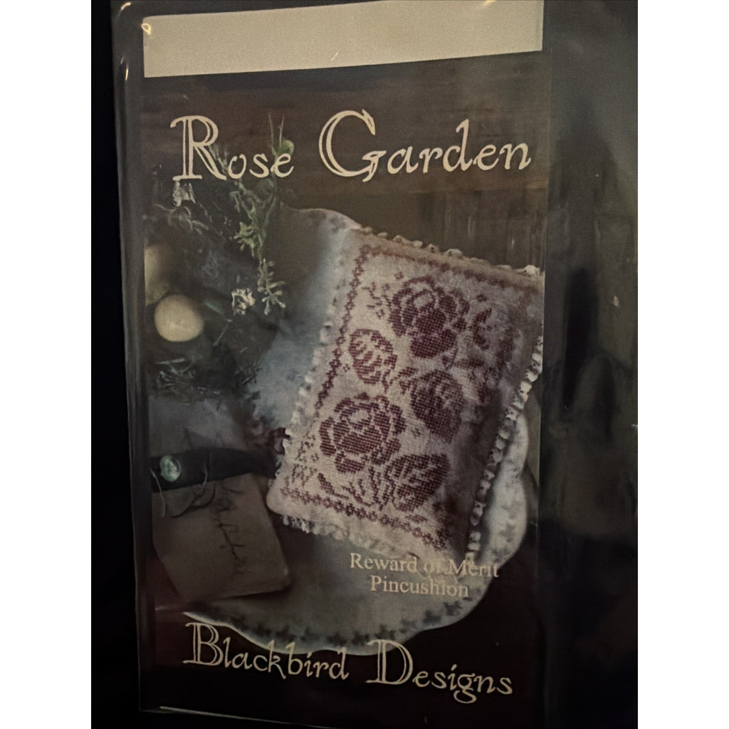 Blackbird Designs Reward of Merit Rose Garden Pattern