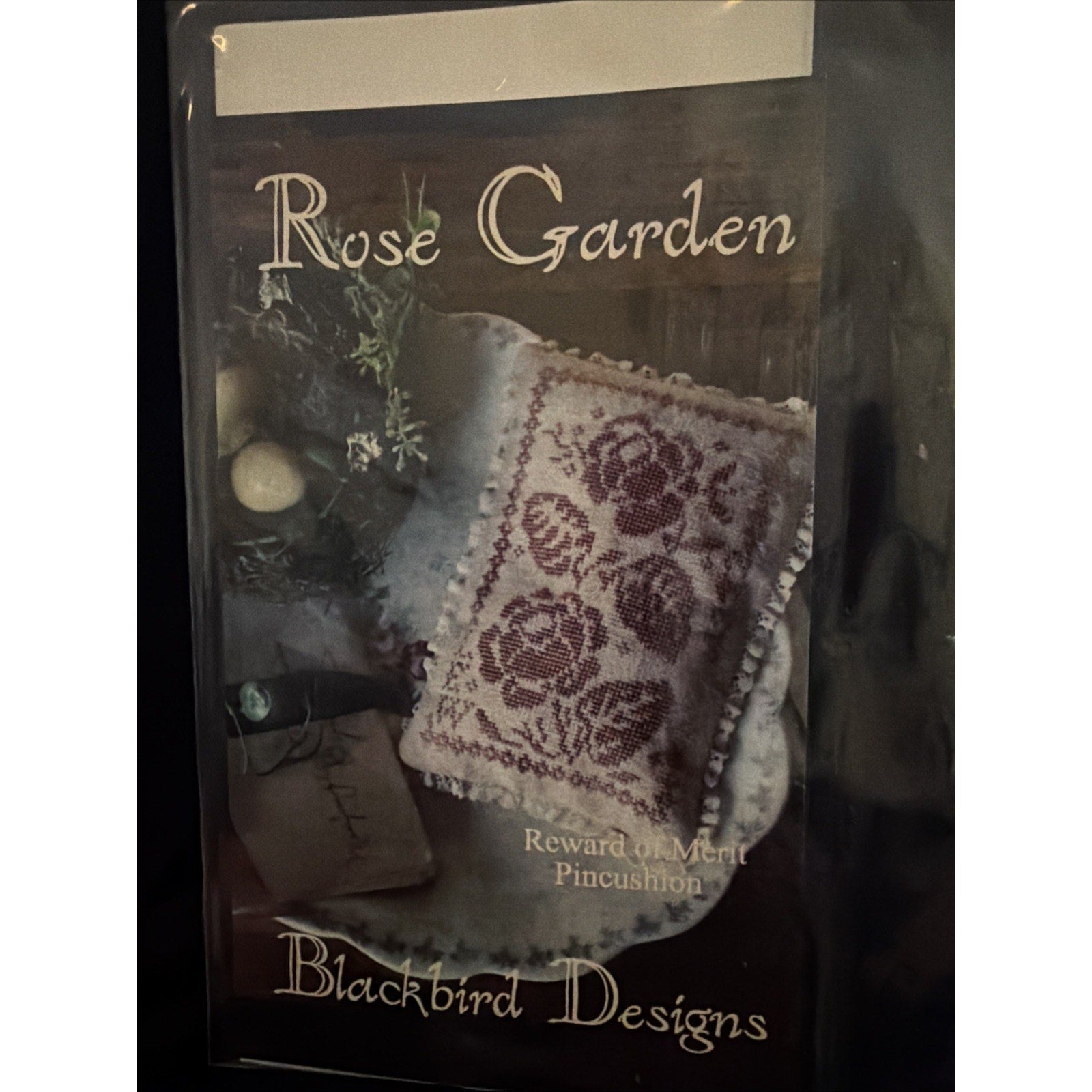 Blackbird Designs Reward of Merit Rose Garden Pattern