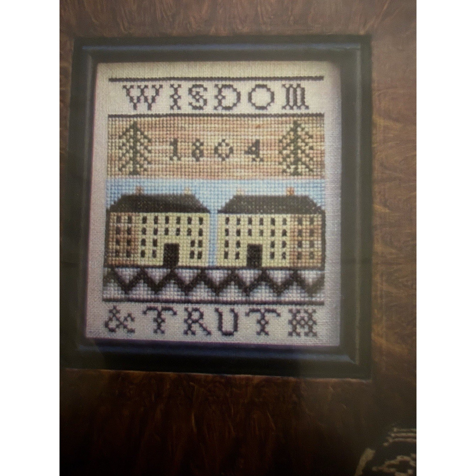 Carriage House Samplings Wisdom & Truth Cross Stitch Pattern Kathy Barrick