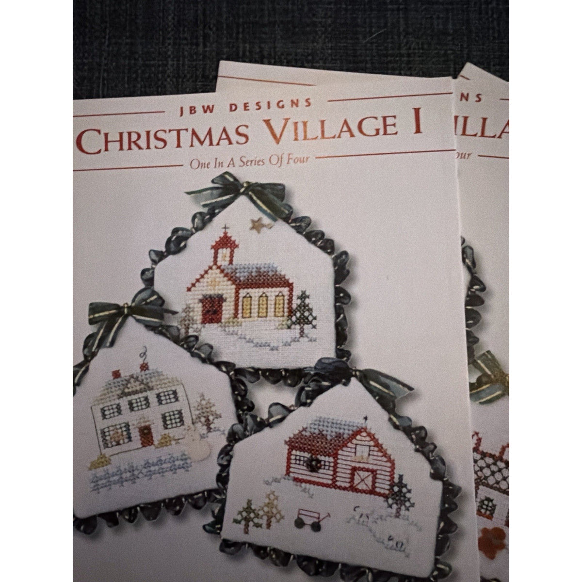 JBW christmas village cross stitch patterns complete 4