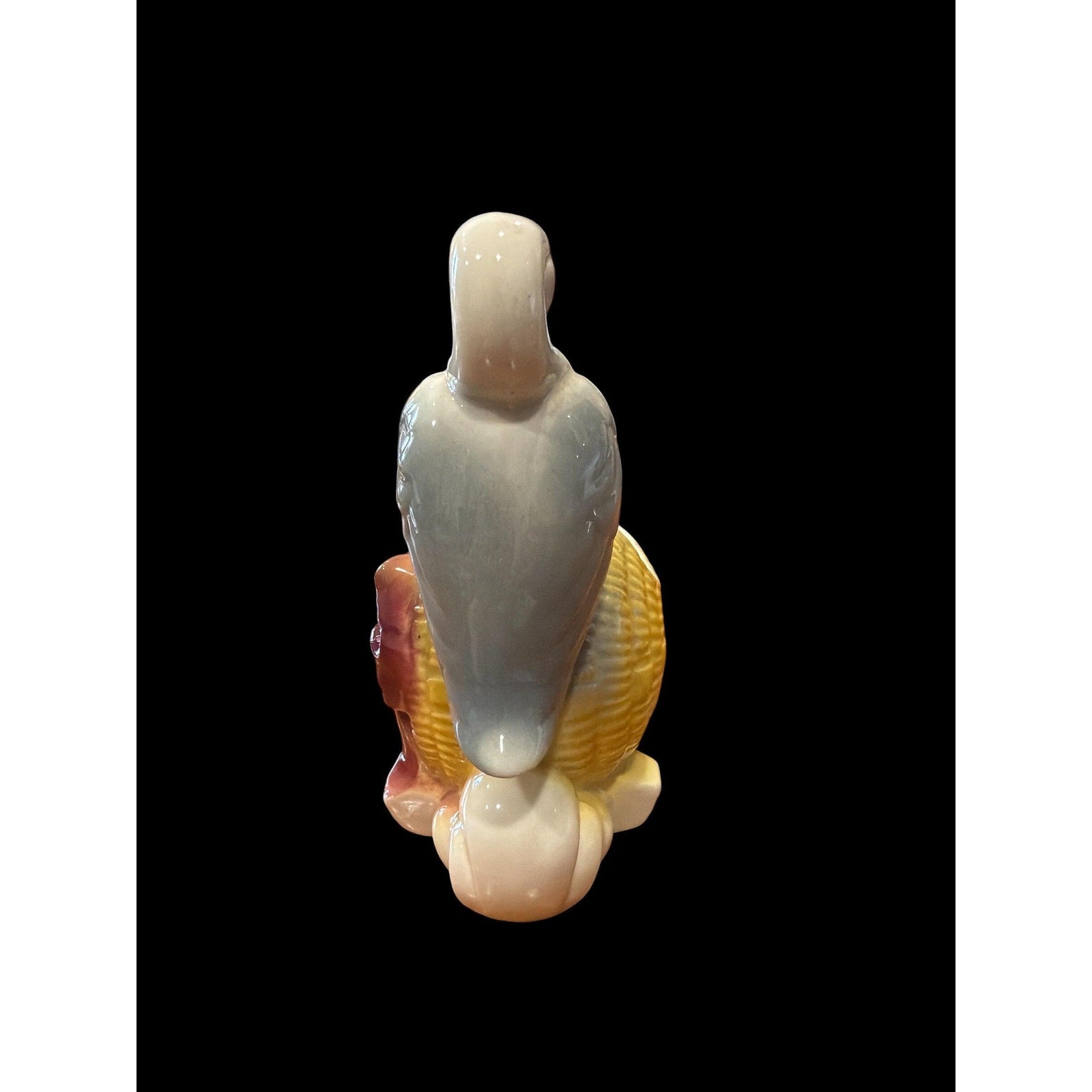 Vintage Pelican Baby Planter Nursery Decor Stork Style Baby Shower Gift Ceramic