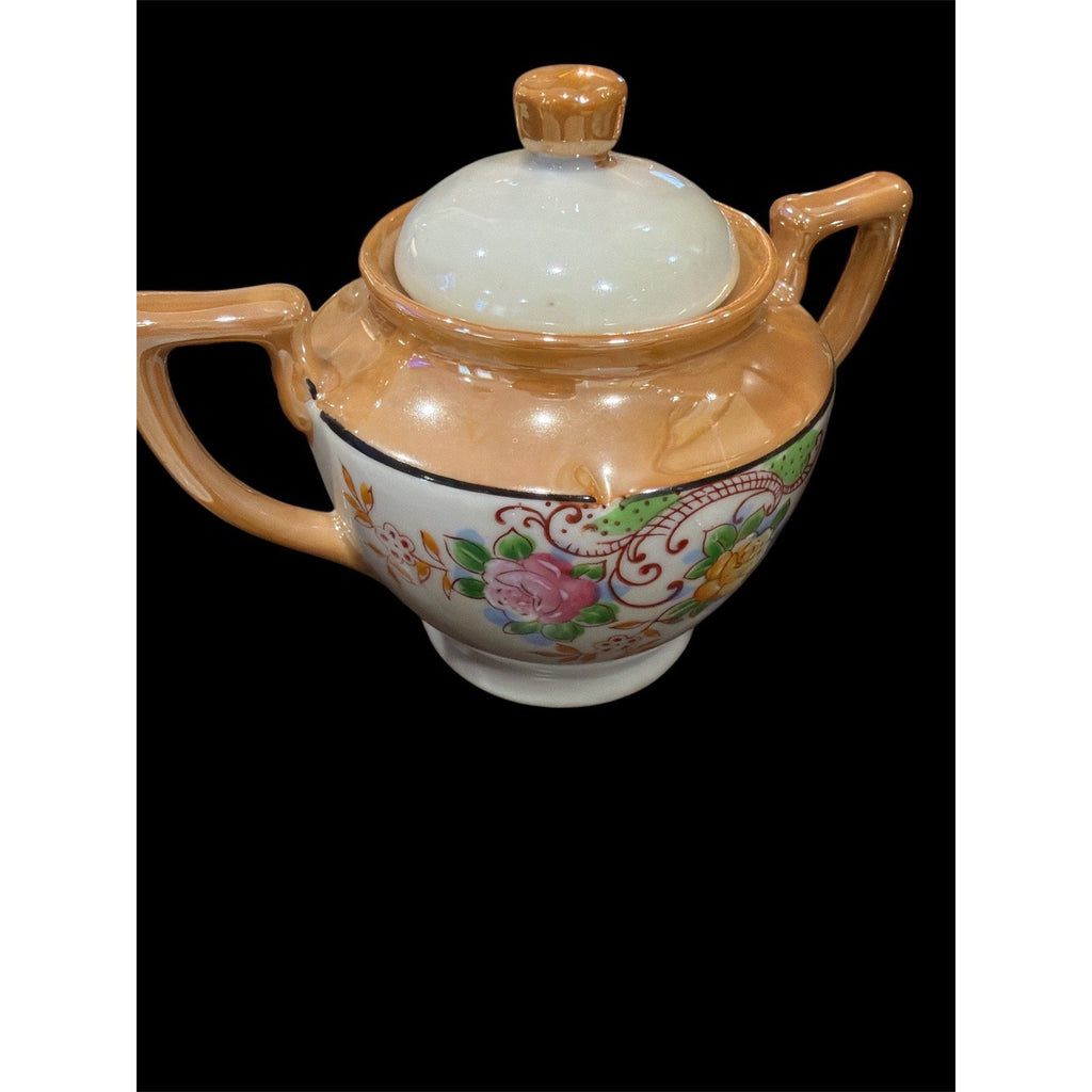 Vintage Made in Japan Porcelain Tea Set 17 Pc Floral Tea Service