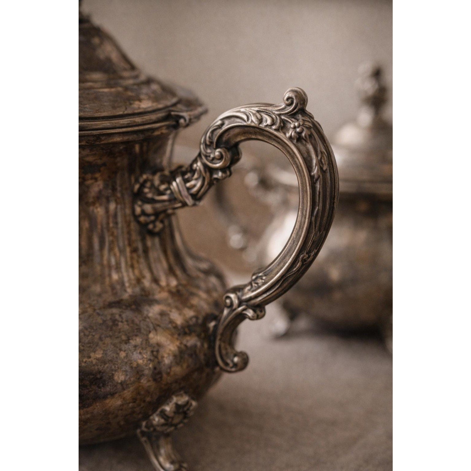 Antique B.S. Blackinton Silver Plated Tea Set – Rococo Revival Style, Circa 1900-1915