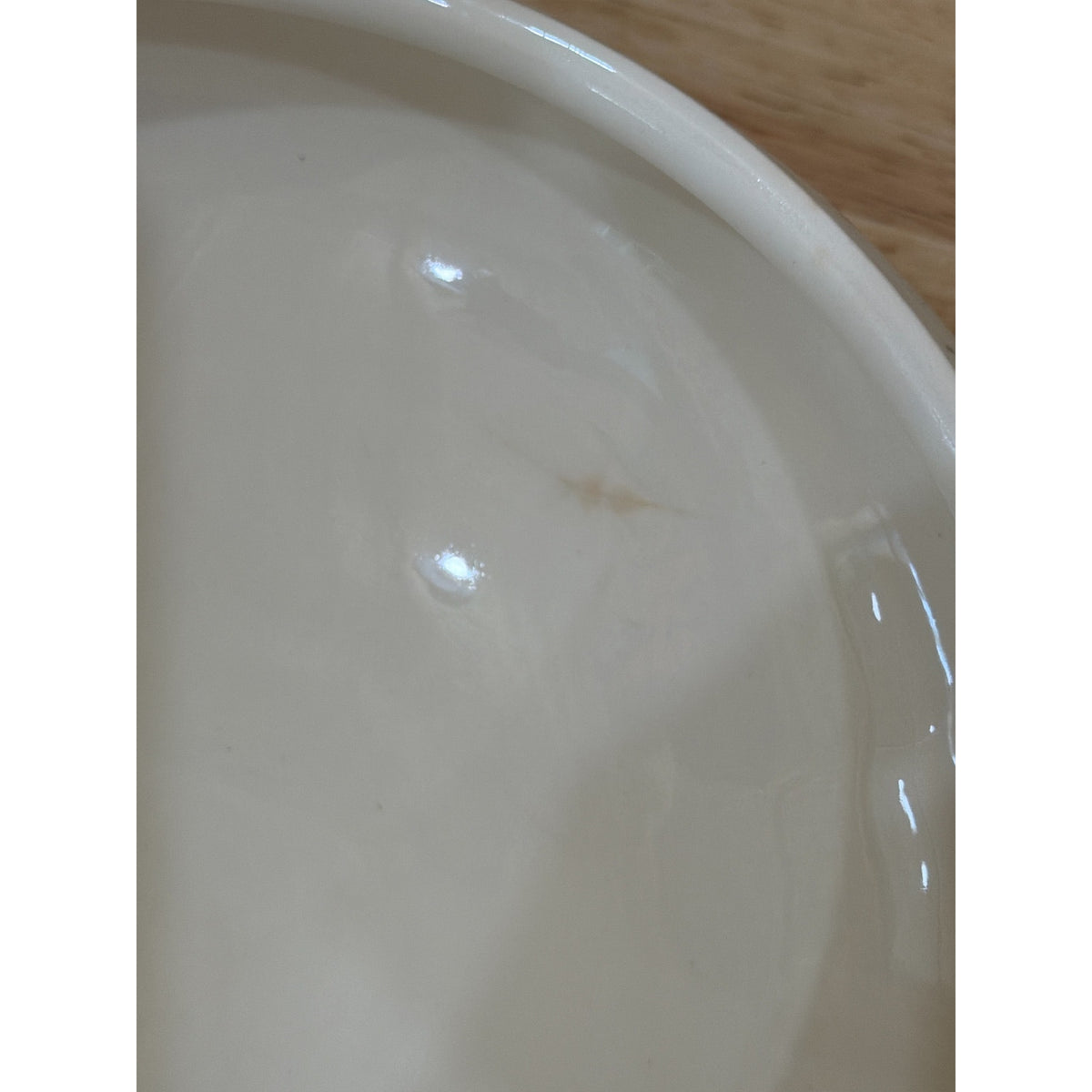 1951 Homer Laughlin Eggshell Nautilus White Covered Vegetable Bowl – additional view 9
