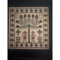 La-D-Da Alone in the Garden Cross Stitch Folk Art Chart NOS