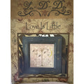 La-D-Da Love Is Little Primitive Sampler Pattern NOS