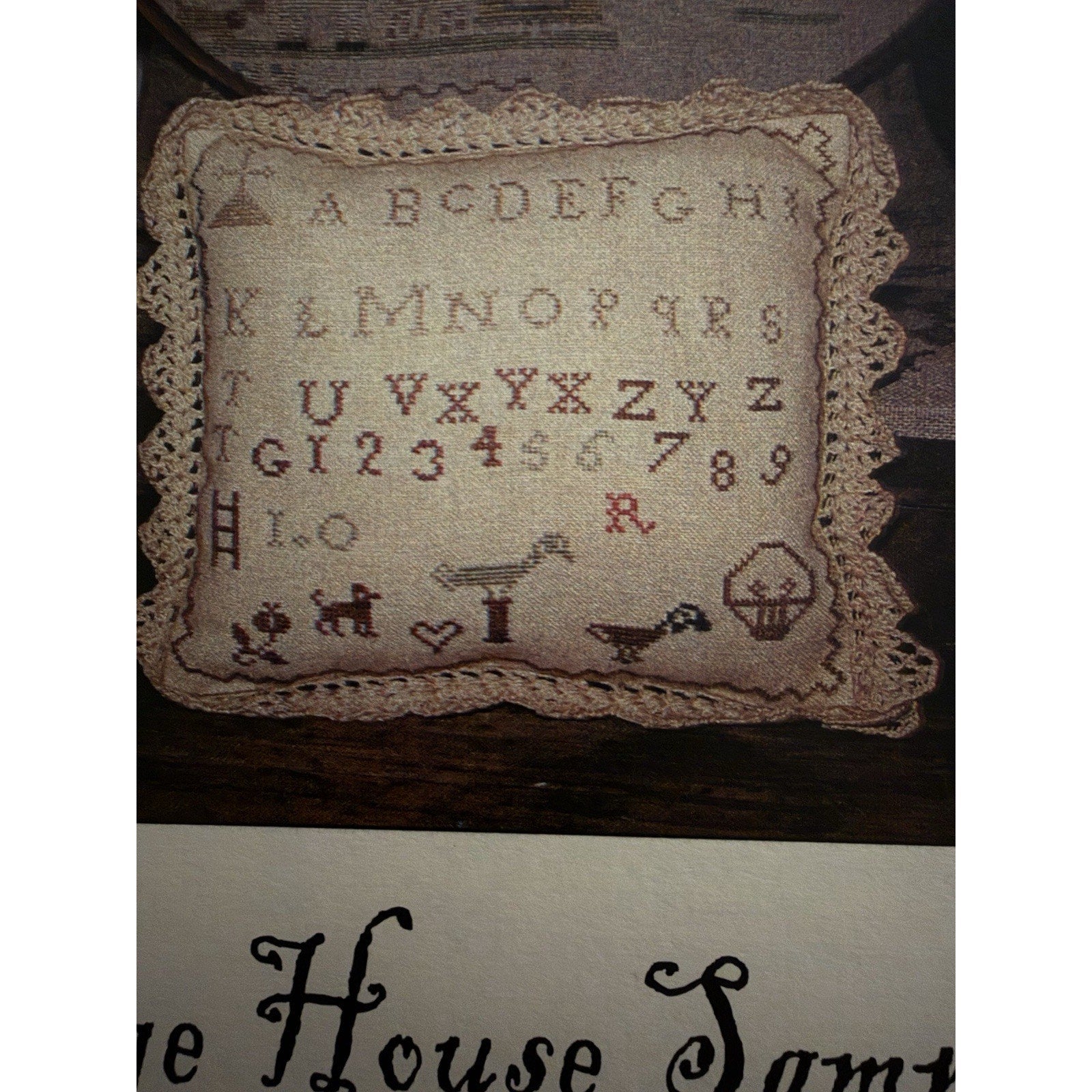 Carriage House Samplings Early Maine Pincushion Cross Stitch Pattern CHS