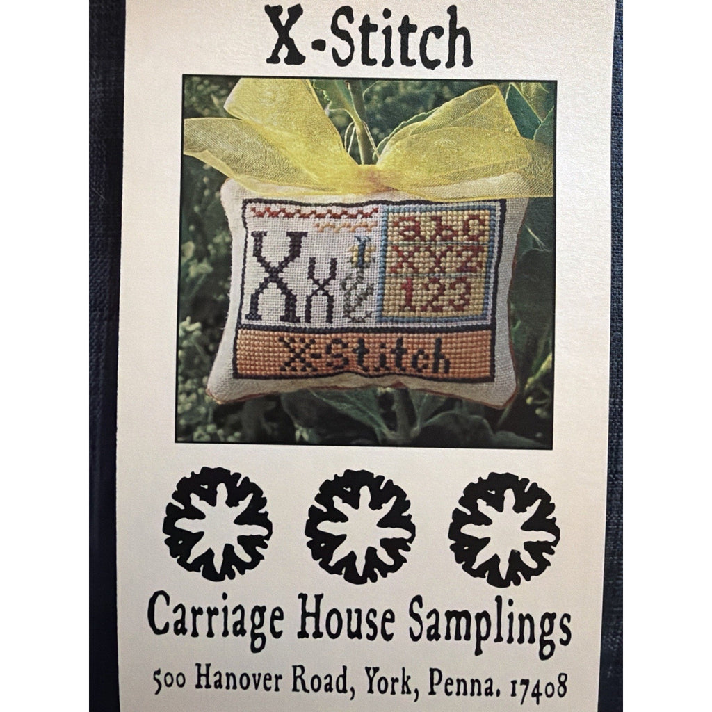Carriage House Samplings X-Stitch Cross Stitch Pattern Ornament Xx
