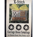 Carriage House Samplings X-Stitch Cross Stitch Pattern Ornament Xx