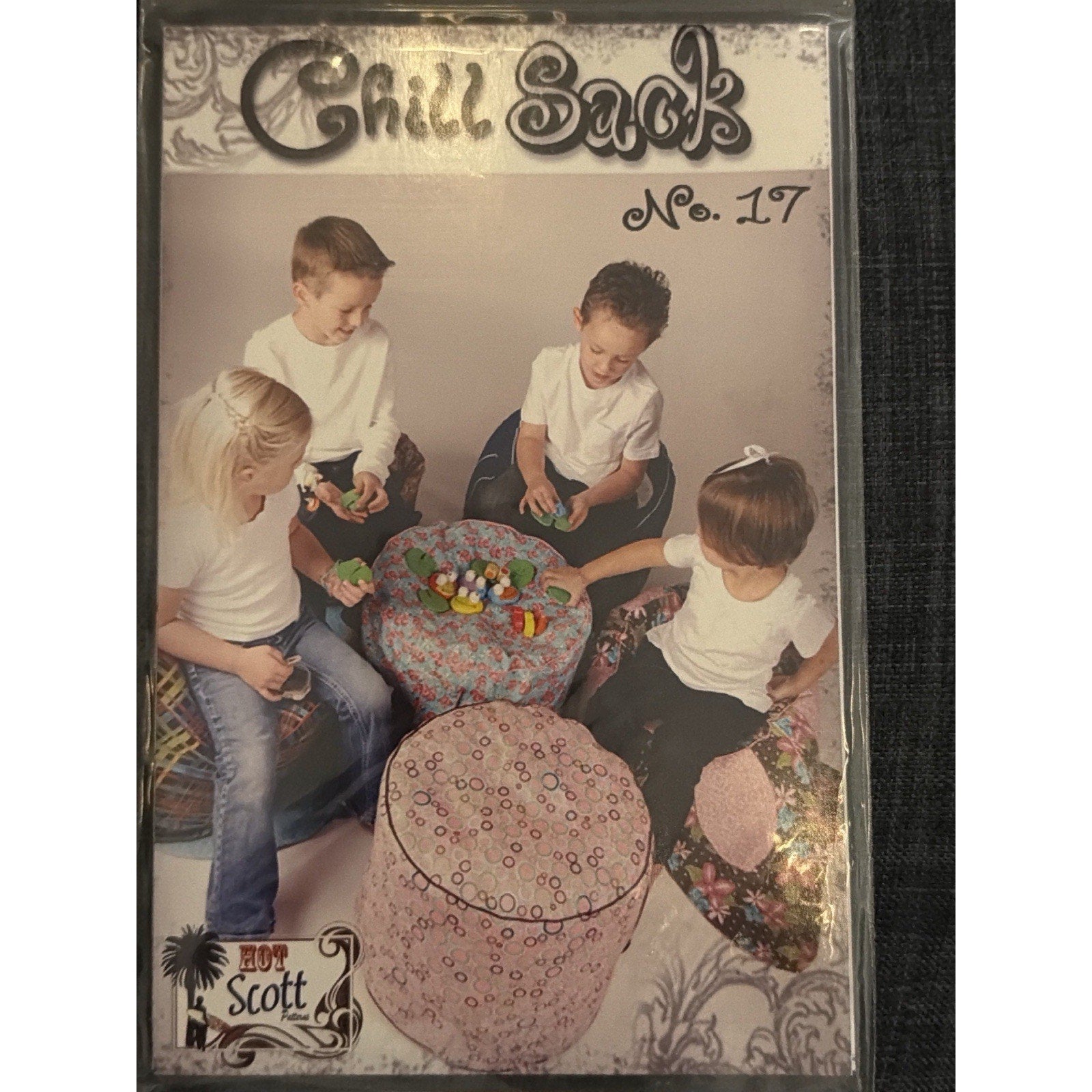 Chill Sack No 17 Bean Bag Chair Pattern Kids Pouf Hot Scott Sewing