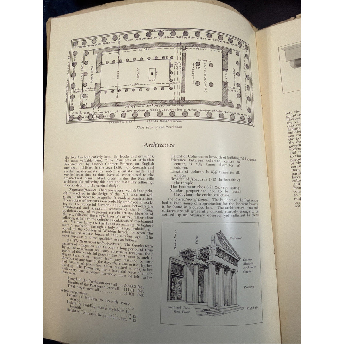 1931 The Parthenon at Nashville TN Original Commemorative Booklet