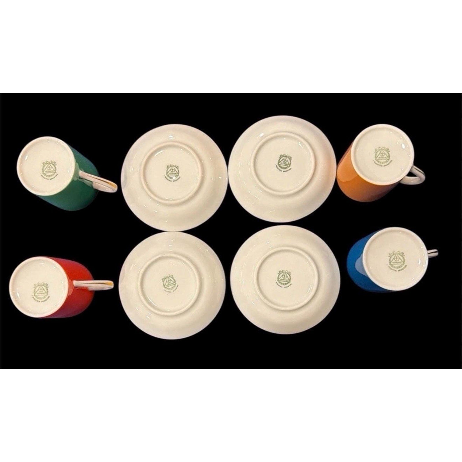 Vintage Verbano Espresso Cups and Saucers Set – Mid Century Modern