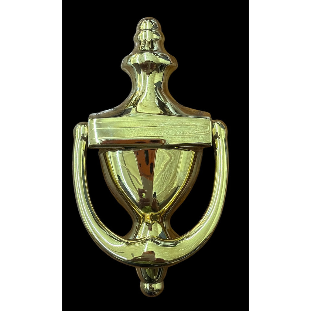 NEW Baldwin Brass Door Knocker Polished Brass Colonial Style 6.5 Inch