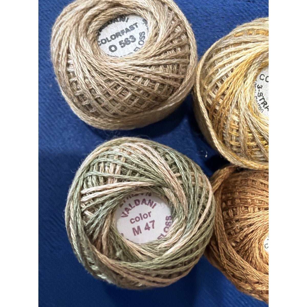 Autumn Orchard Valdani Cotton 8 Ball Lot JP2 M80 M47 M78 O563 O57