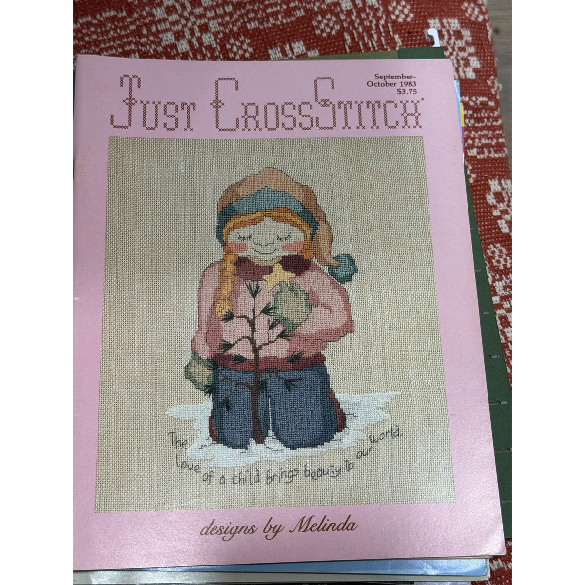 Just CrossStitch Magazine Sept Oct 1983 NOS never even opened