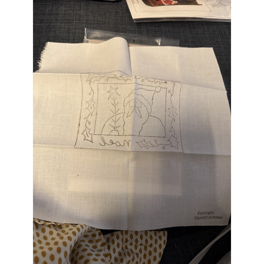 Brenda Gervais St. Noel OOP Punch Needle Pattern PN127 Primitive Santa