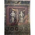 Carriage House Samplings Adam & Eve Cross Stitch Pattern Primitive Sampler
