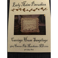Carriage House Samplings Early Maine Pincushion Cross Stitch Pattern CHS