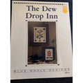 Blue Whale Dew Drop Inn Cross Stitch Pattern NS14 Primitive Farmhouse