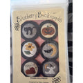 Blueberry Backroads Round Halloween Wool Applique Pattern 017