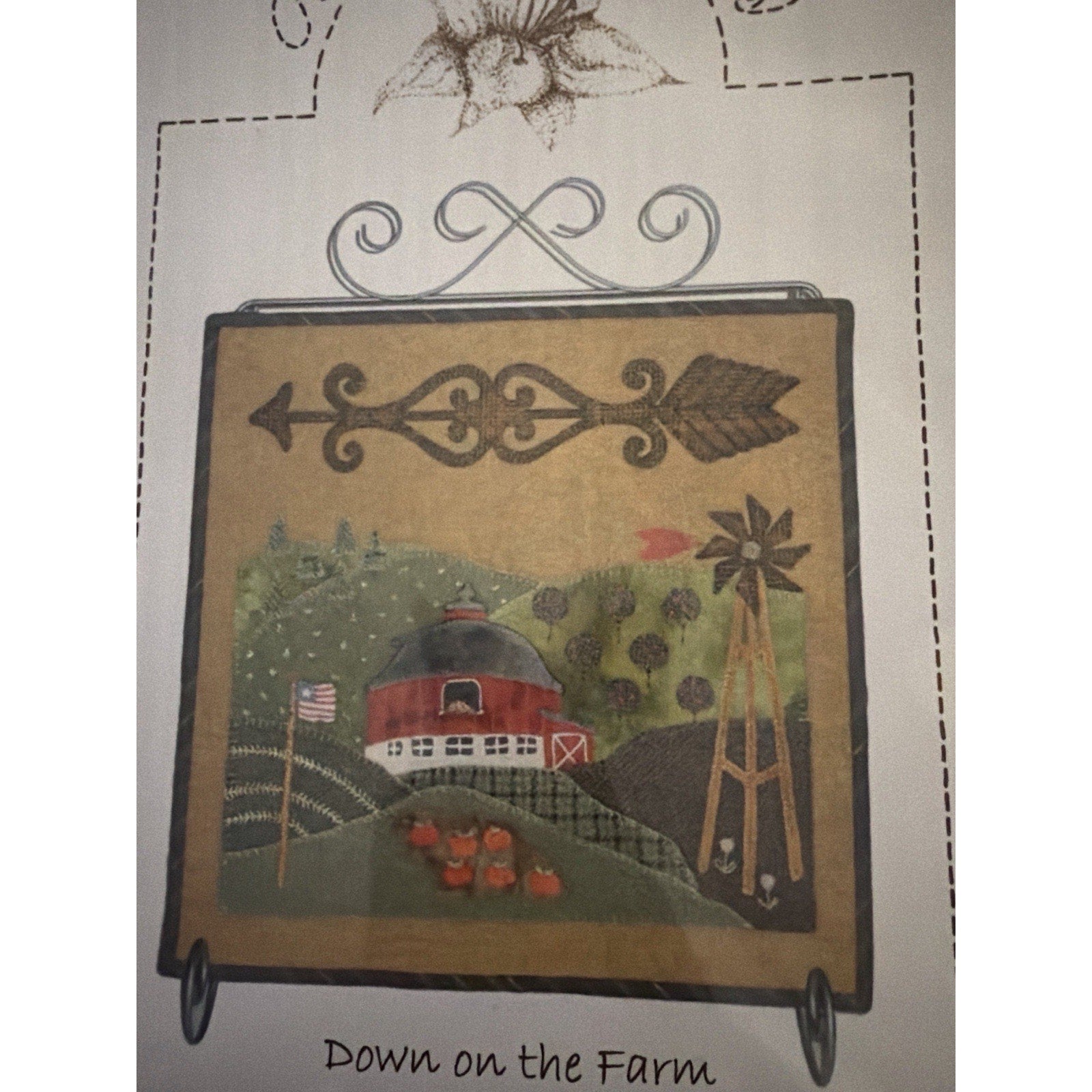 Lily Anna Stitches Down on the Farm Pattern LAS623 Farm Quilt NEW
