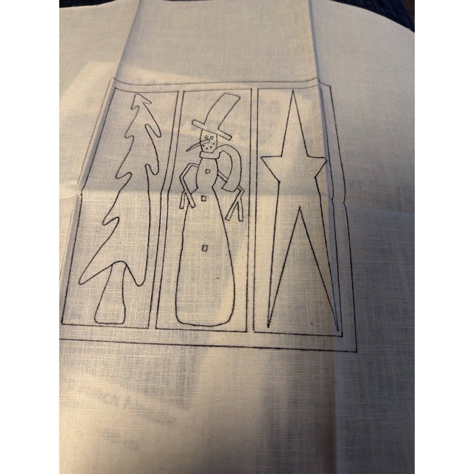 Primitive Gatherings Punch Needle Pattern Winter Window Pane PRI-418