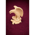 Miniature Eagle Figurine Tiny Wildlife Sculpture Americana Decor 3/4”