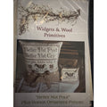 Widgets & Wool Primitives Better Not Pout Sealed Cross Stitch Pattern Rare OOP