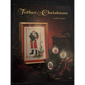 Father Christmas Bette Ashley Cross Stitch Pattern Santa Ornament Leaflet