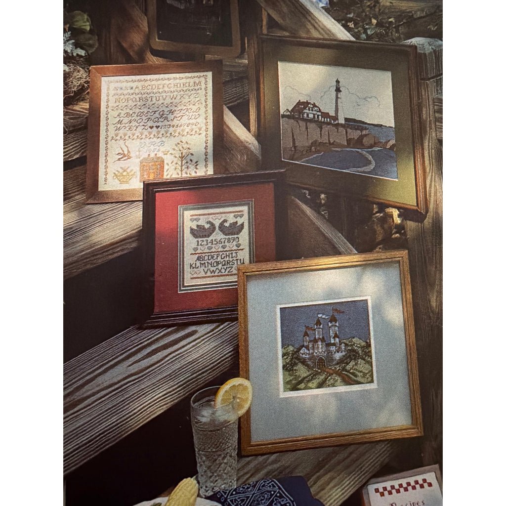 Just CrossStitch July August 1987 Patriotic Patterns NOS