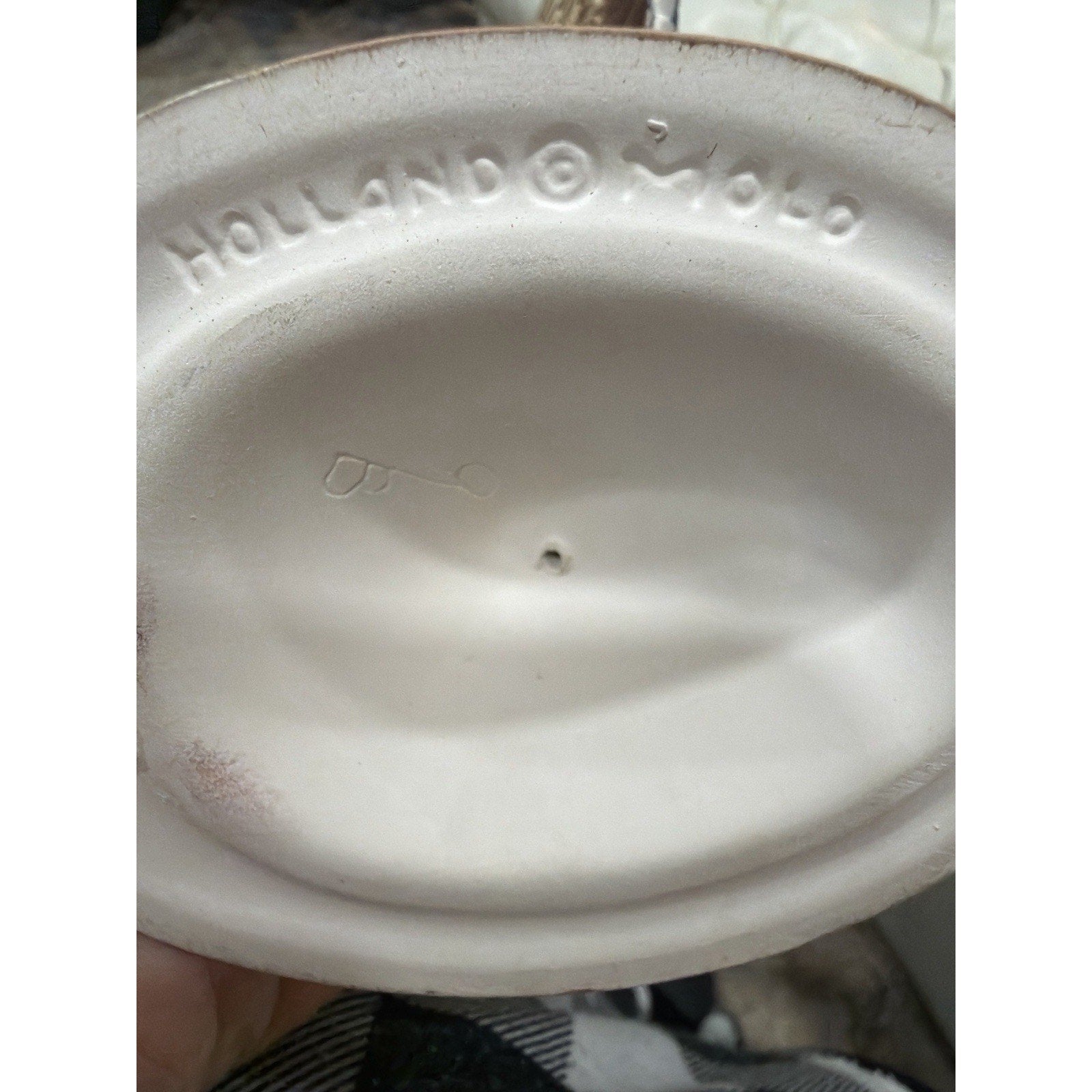 Vintage Holland Mold Mallard Duck Figurine, Large Flying Duck Ceramic Sculpture