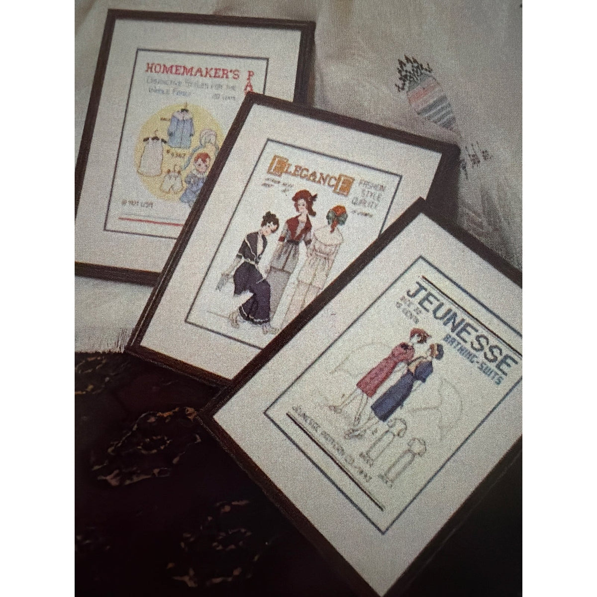 Just CrossStitch August 1990 Magazine Vintage Patterns NOS