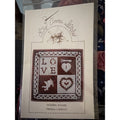 Lily Anna Stitches Hidden Kisses LAS113 Wool Applique Pattern NEW