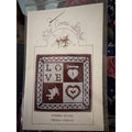 Lily Anna Stitches Hidden Kisses LAS113 Wool Applique Pattern NEW