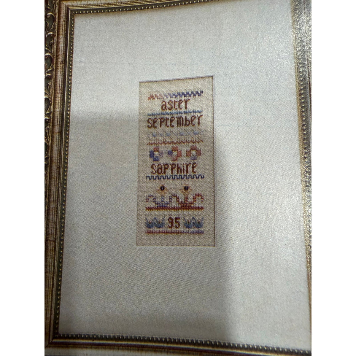 Just CrossStitch Magazine Sept Oct 1995 Fall Patterns NOS Never Used