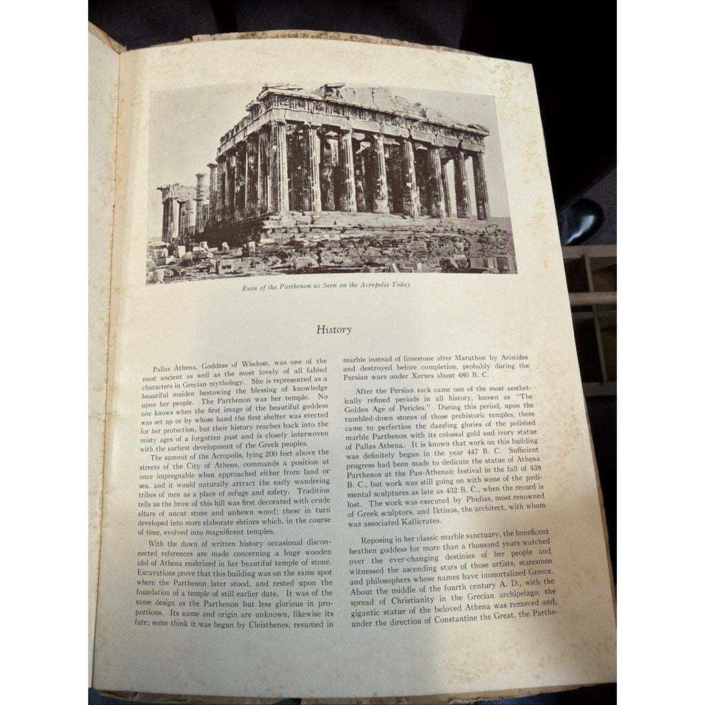 1931 The Parthenon at Nashville TN Original Commemorative Booklet