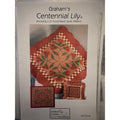 Graham Cracker Collection Centennial Lily Quilt Punch Needle Pattern NOS