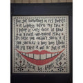 La-D-Da My Pocket Cross Stitch Friendship Sampler NOS