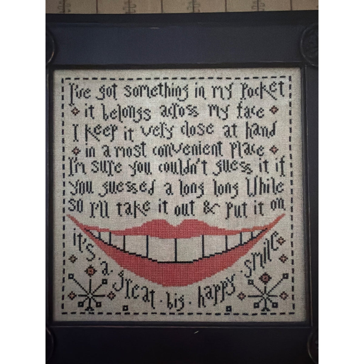 La-D-Da My Pocket Cross Stitch Friendship Sampler NOS