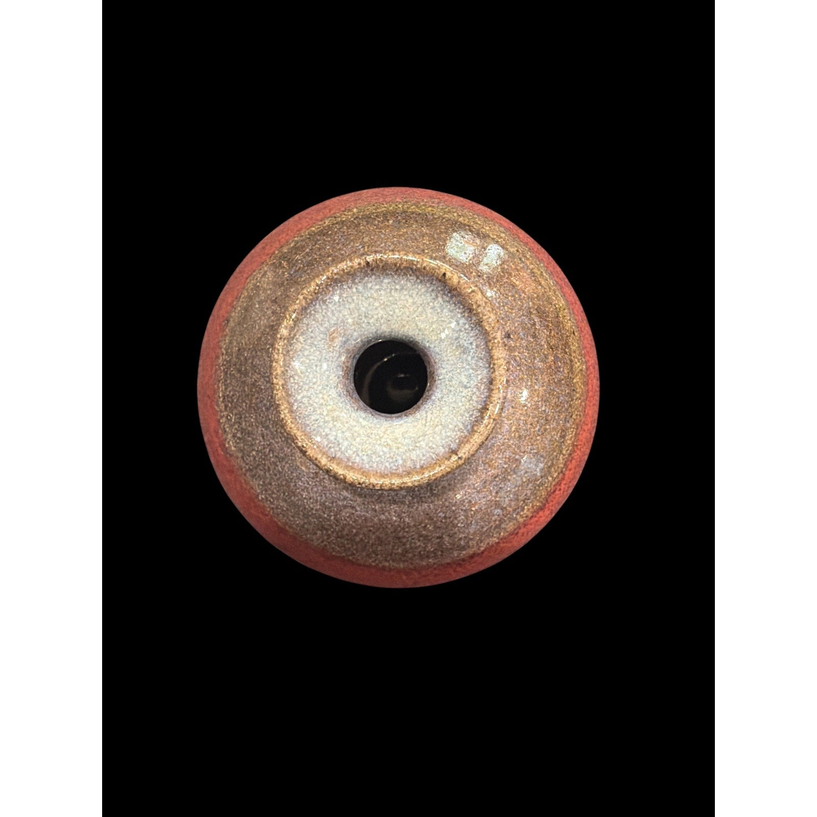 Vintage Signed Appalachian Studio Pottery Vase, Hand Thrown Stoneware Bud Vase