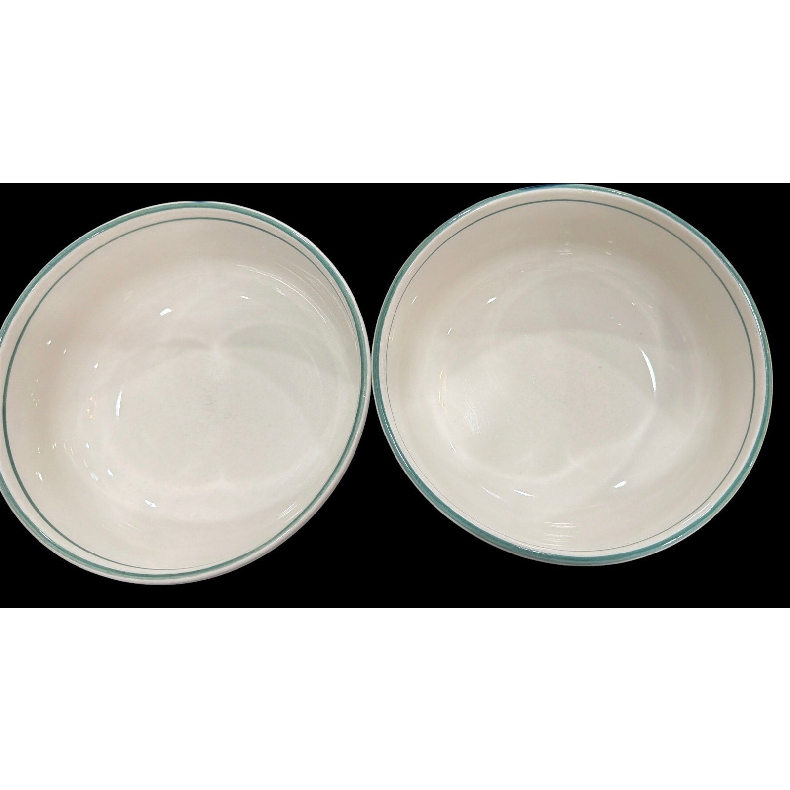 Vintage Blue Floral Stoneware Bowls Set of 2 | Cottagecore Kitchen Decor | Farmhouse Serving Bowls