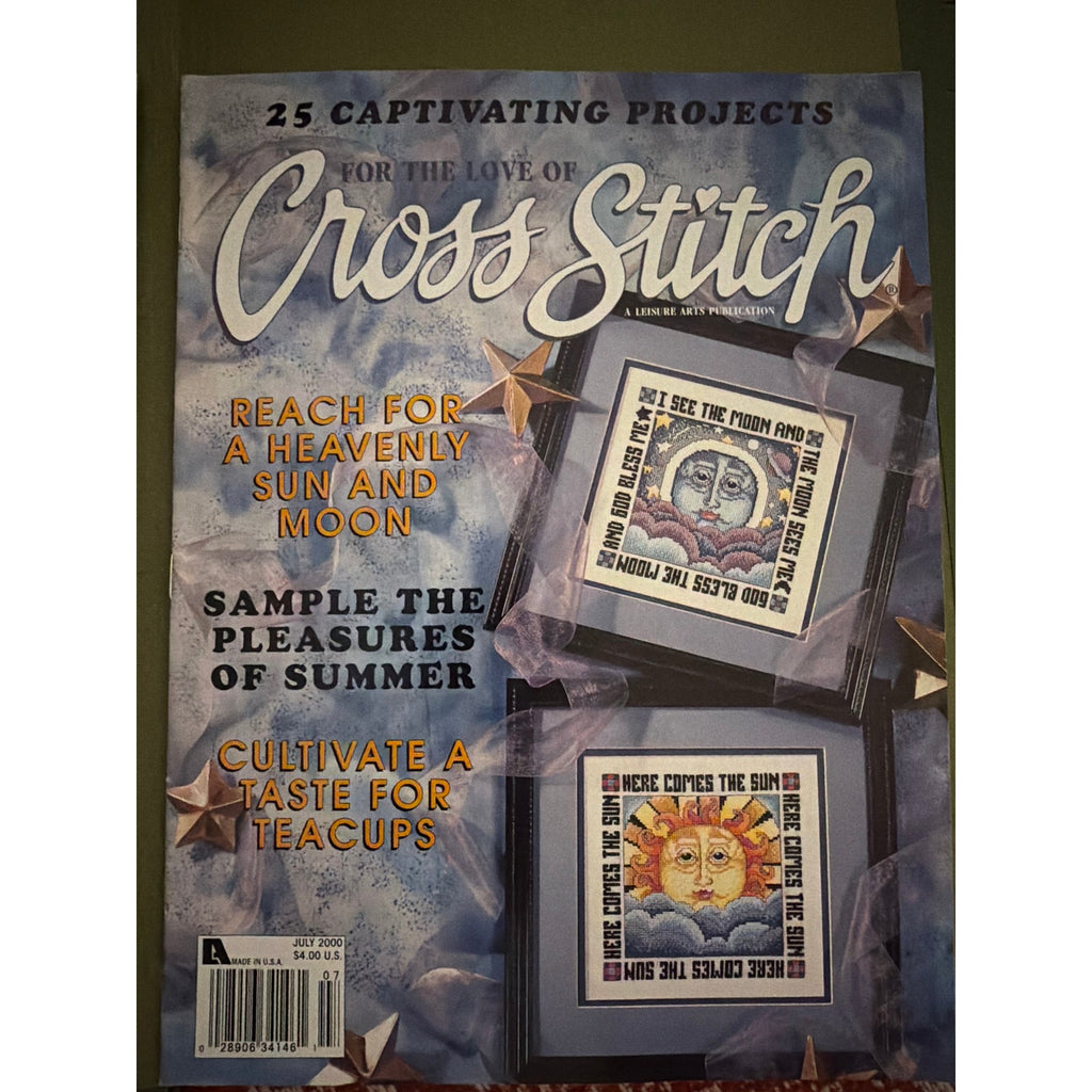 For The Love of Cross Stitch Magazine July 2000
