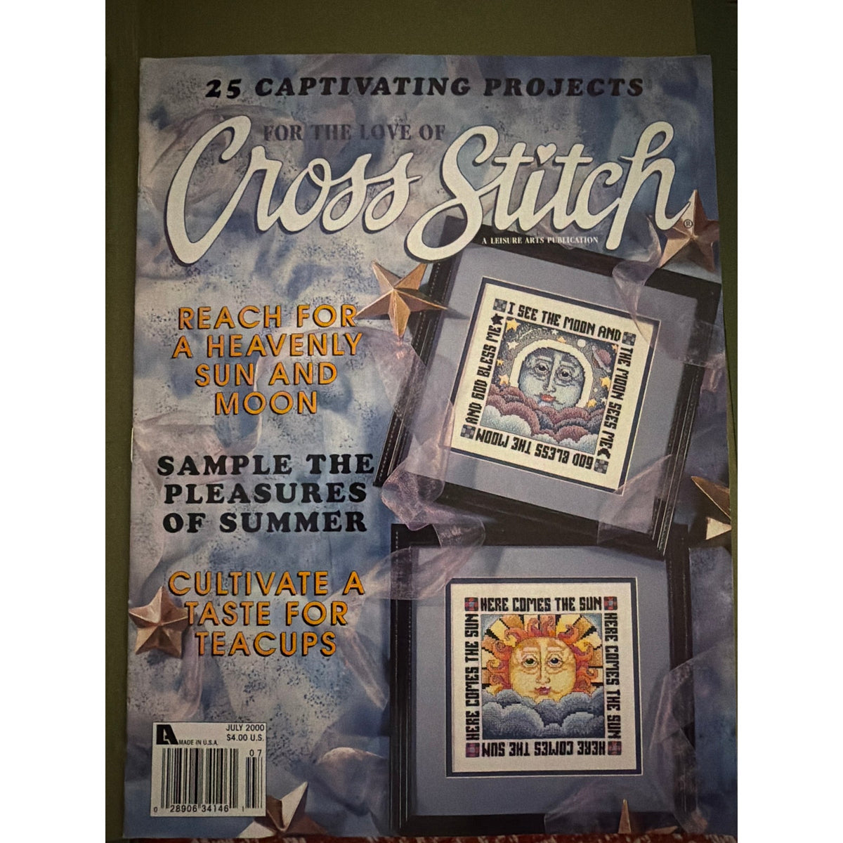 For The Love of Cross Stitch Magazine July 2000