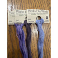 Violet Twilight Pearl #8 Collection Weeks Dye Works Set of 3 Purple