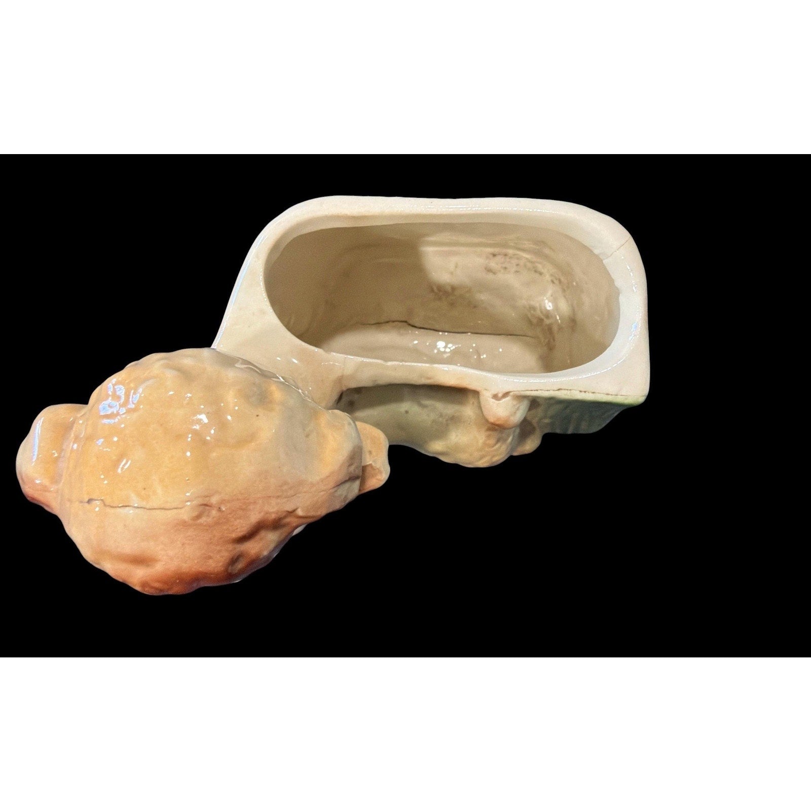 Vintage 1950s Poodle Planter: Kitsch Ceramic Dog Vase, Mid-Century Japan Decor